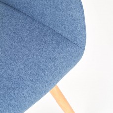 Koka krēsls virtuvei ar roku balstiem K283